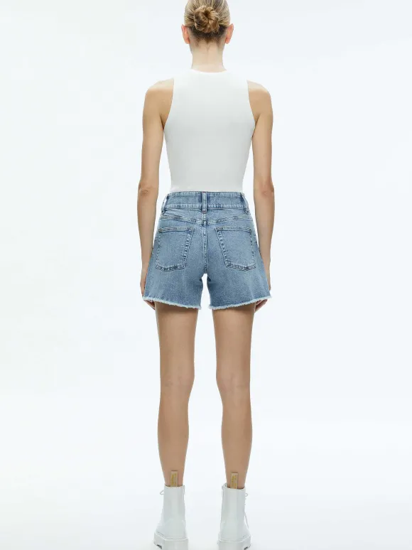 Han High Rise Wide Waistband Short