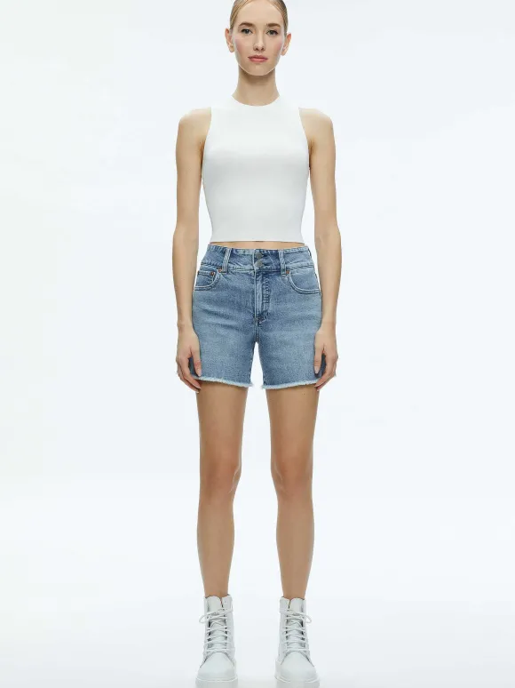 Han High Rise Wide Waistband Short