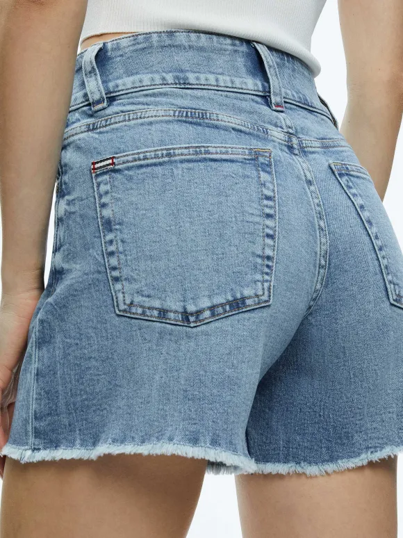 Han High Rise Wide Waistband Short