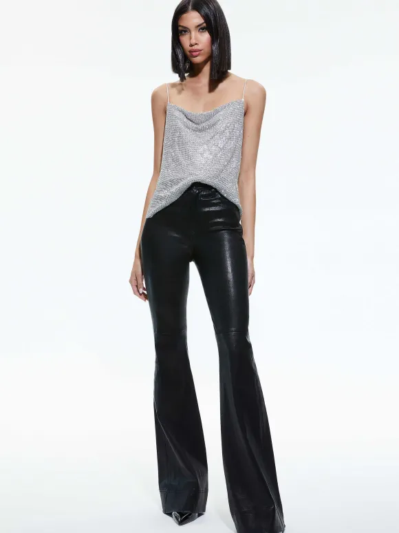Harmon Crystal Chainmail Slip Tank