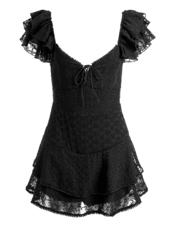 Hartford Smocked Bustier Romper
