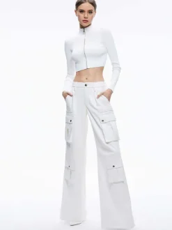 Joette Vegan Leather Cargo Pant