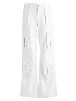 Joette Vegan Leather Cargo Pant