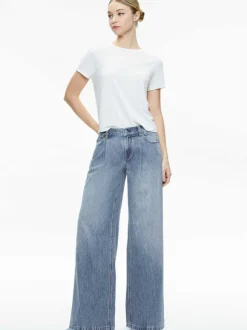 Jojo Low Rise Full Length 5 Pocket Jean