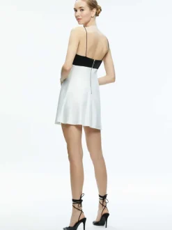 Julienne V-Neck Mini Dress