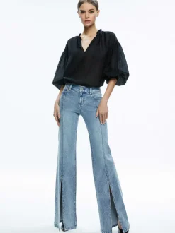 Julius Voluminous Blouson Sleeve Blouse