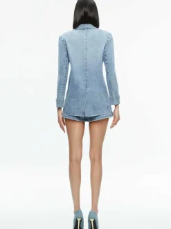 Justine Rolled Cuff Blazer