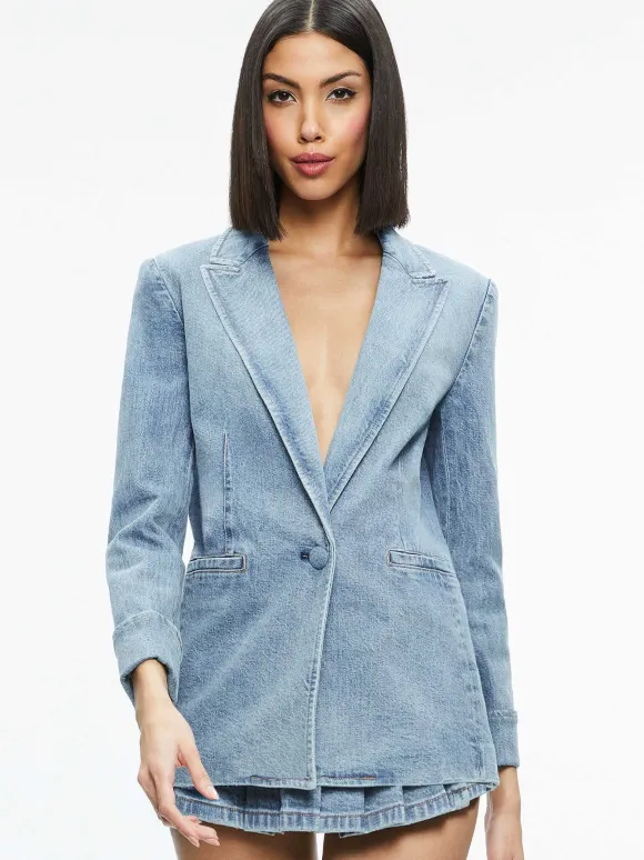 Justine Rolled Cuff Blazer