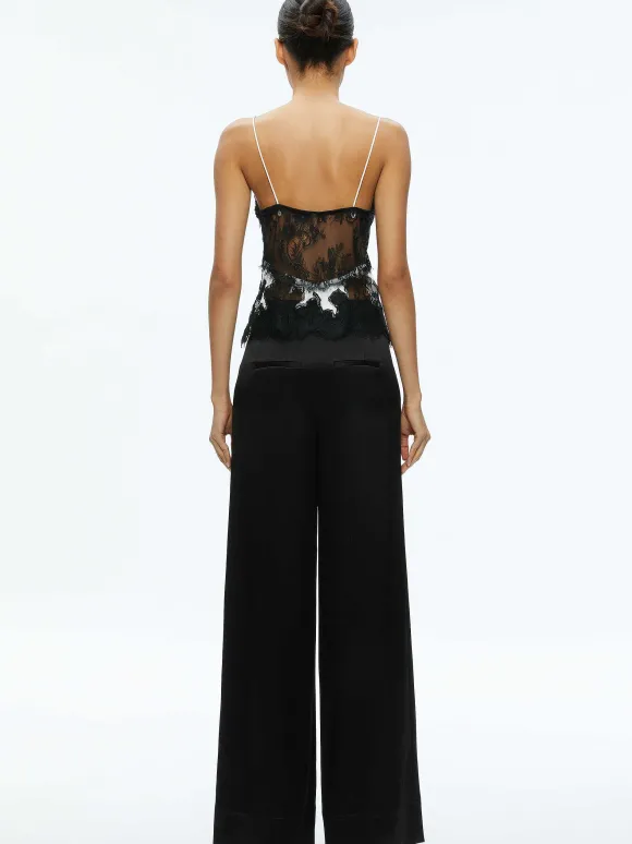 Katja Cutaway Lace Slip Top