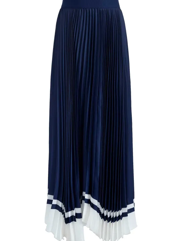 Katz Maxi Pleated Skirt