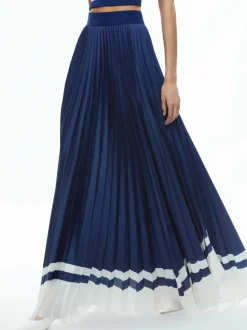 Katz Maxi Pleated Skirt