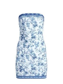 Kelly Square Bust Mini Dress