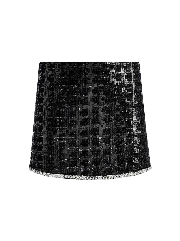 Kidman Sequin Tweed Jacket + Rubi Sequin Tweed Mini Skirt