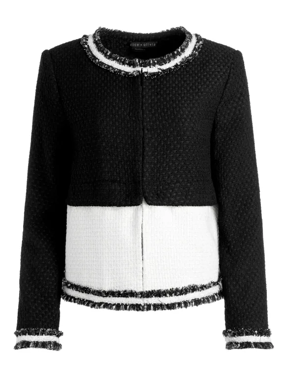 Kidman Two-Fer Tweed Jacket