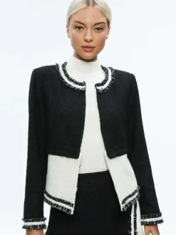 Kidman Two-Fer Tweed Jacket