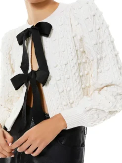 Kitty Puff Sleeve Cardigan