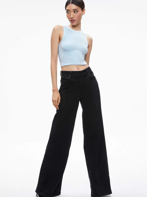 Lidell Cropped Zip Up Hoodie + Amity Sleeveless Cropped Tank