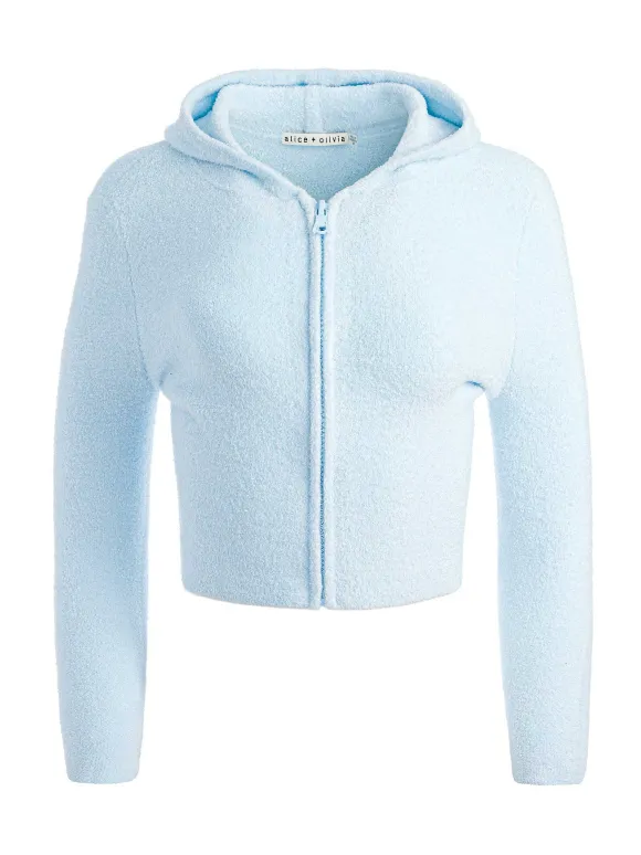 Lidell Cropped Zip Up Hoodie + Amity Sleeveless Cropped Tank