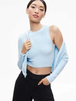 Lidell Cropped Zip Up Hoodie