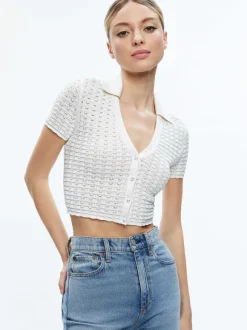 Linda Cropped Polo
