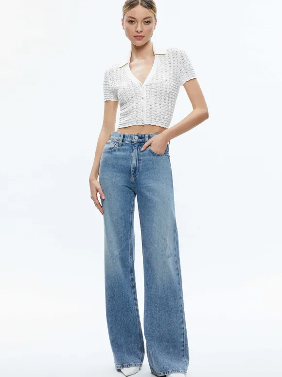 Linda Cropped Polo