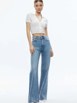 Linda Cropped Polo
