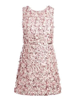 Lindsey Embellished Mini Gown