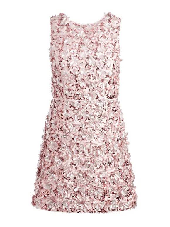 Lindsey Embellished Mini Gown