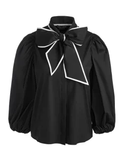 Lou Bow Button Down