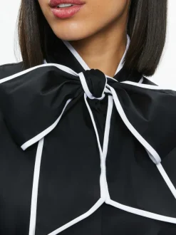 Lou Bow Button Down