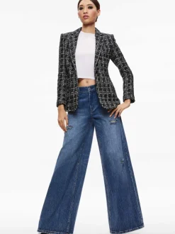 Macey Fitted Notch Collar Blazer