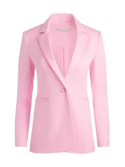 Macey Notch Collar Fitted Blazer
