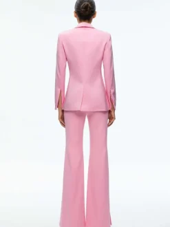 Macey Notch Collar Fitted Blazer
