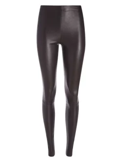 Maddox Side Zip Leather Legging