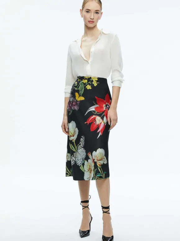 Maeve Midi Slip Skirt