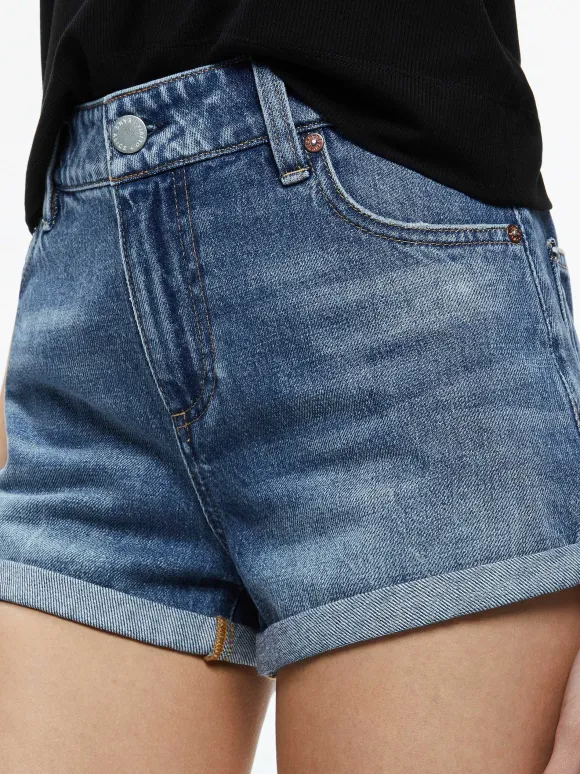 Maggie Mid Rise Vintage Shorts