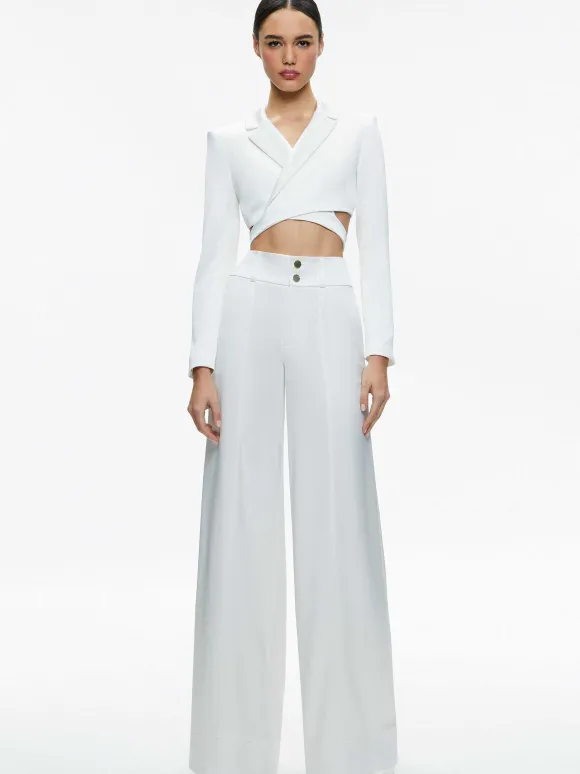 Mame High Rise Wide Leg Pant