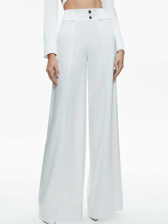 Mame High Rise Wide Leg Pant