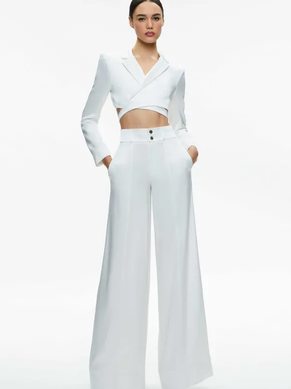 Mame High Rise Wide Leg Pant