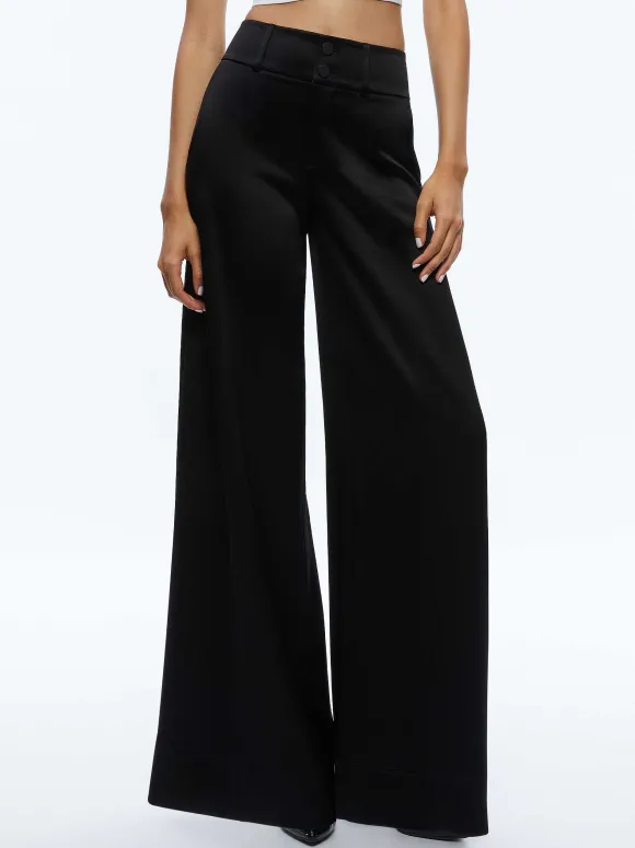 Mame High Rise Wide Leg Pant