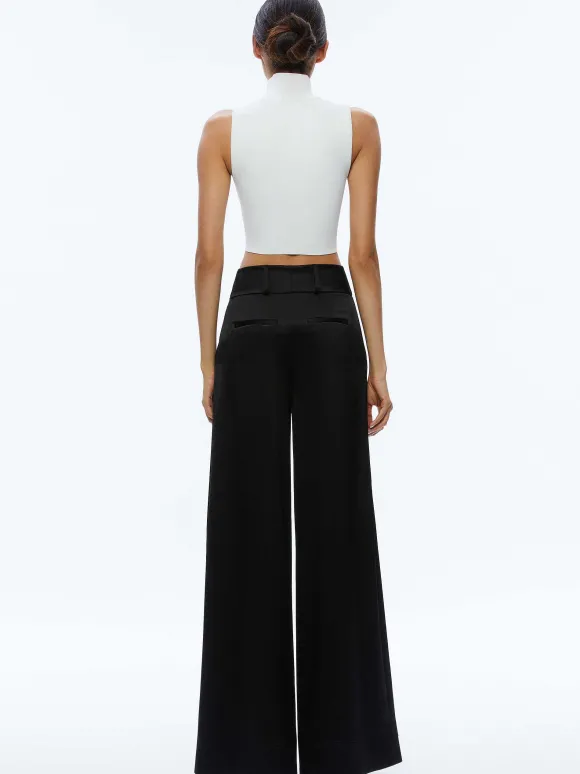 Mame High Rise Wide Leg Pant