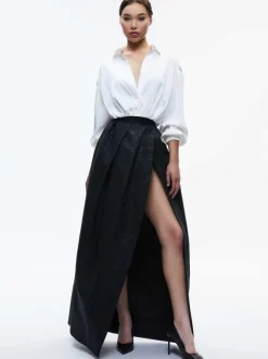 Margarite Pleated Ballgown Skirt