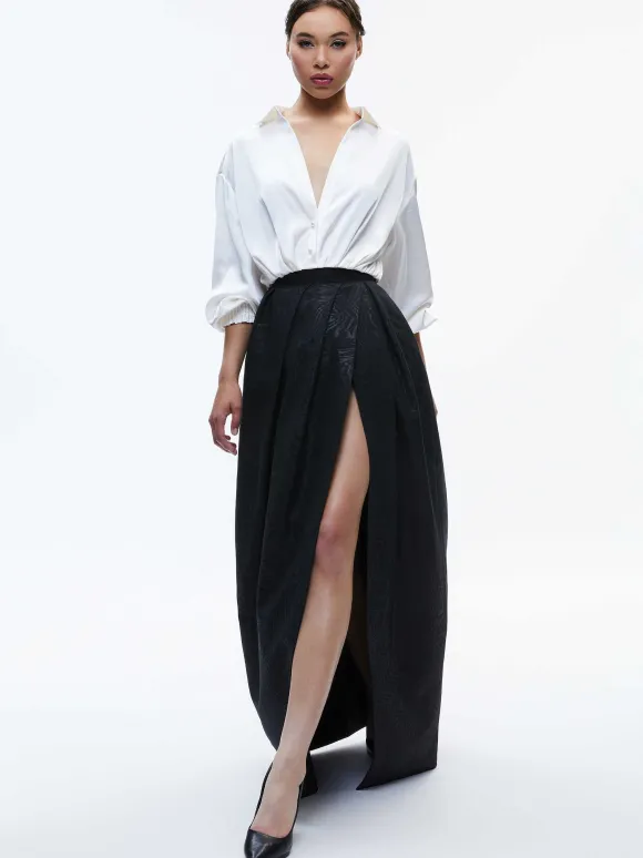 Margarite Pleated Ballgown Skirt