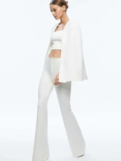 Marica Square Neck Cape Top
