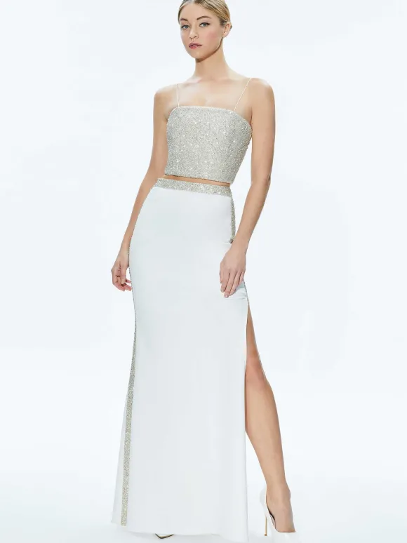 Marilynn Embellished Maxi Skirt