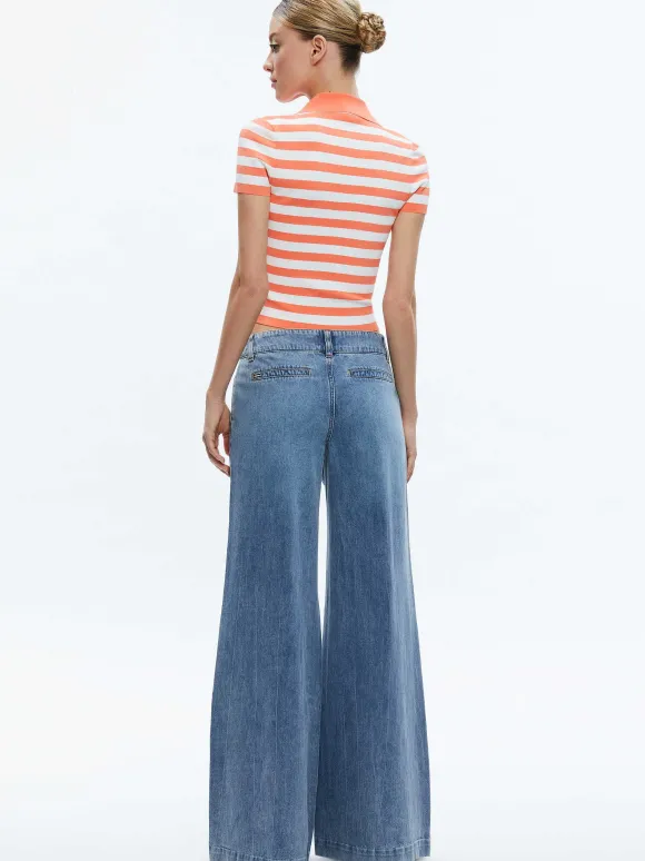 Martha Striped Polo