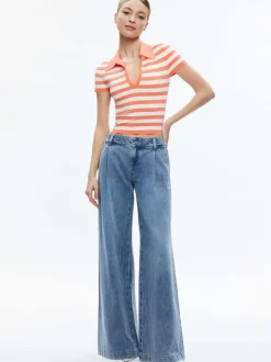 Martha Striped Polo