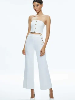 Mel Denim Button Up Bustier
