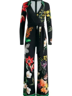 Melinda Wide Leg Wrap Jumpsuit