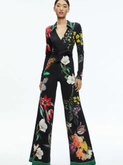 Melinda Wide Leg Wrap Jumpsuit